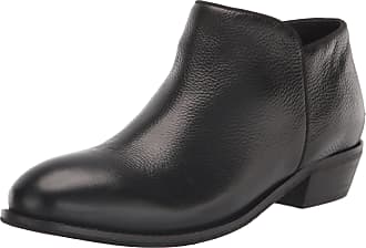 SoftWalk Women's Rimini Perf Boots - Wide Stone in Size 8