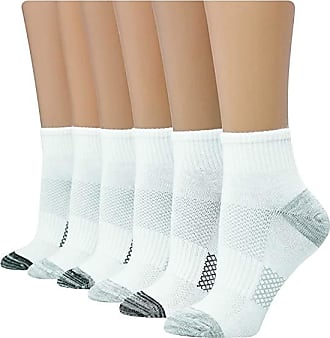 Hanes Hanes Womens Lightweight Breathable Ankle Socks 6 Pair Pack