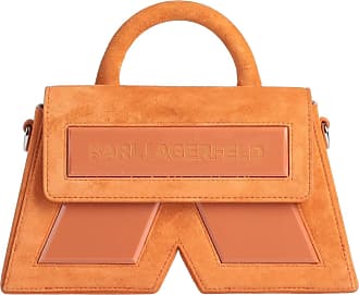 Karl Lagerfeld Kushion Pochette Clutch Bag - Orange