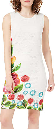 Save 37% Desigual Vest_dera in White Womens Clothing Dresses Casual and summer maxi dresses 