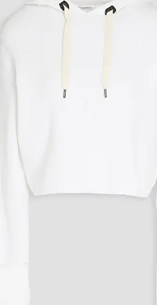 Brunello Cucinelli slogan-print hoodie - Grey