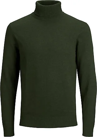 Olive green 2025 turtleneck mens