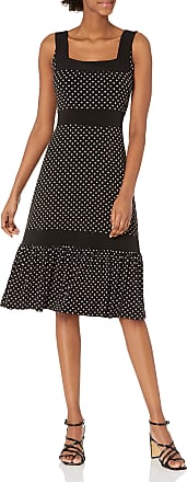 Bcbgmaxazria Womens Sleeveless Knit Dress, Black, Large