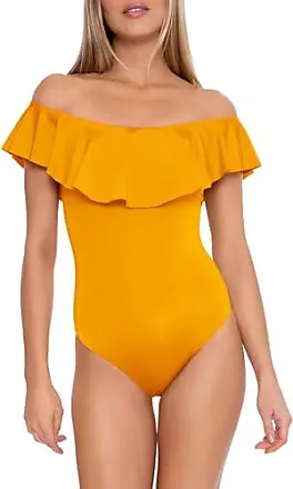 Ruffle Bandeau One Swimsuit