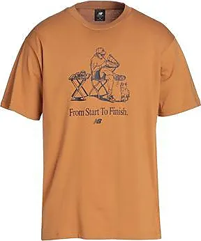 New balance Essentials Cafe Grandpa Cotton Short Sleeve T-Shirt