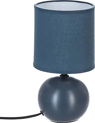 Lampe à lave bleue. Base noire, liquide bleu et lave blanche. Lampe à lave  vintage. Dimensions : 11 x 11 x 39,5 cm - FISURA - Cdiscount Maison