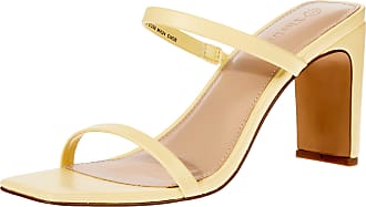 The Drop Womens Avis Square Toe Strappy High Heeled Sandal