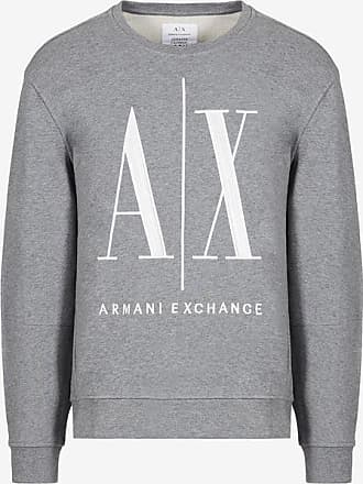 armani exchange logo sweater