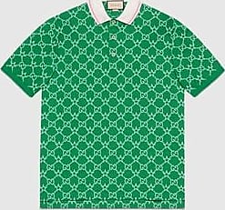 Gucci Lamé Knit Polo Shirt