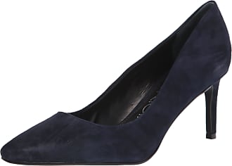 FiordiBaci tronchetto faux leather with high heel blue color