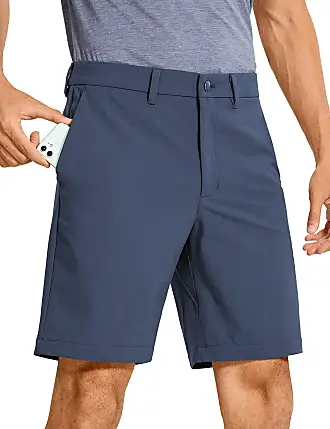 CRZ YOGA Men's 2 in 1 Running Shorts with Liner - 5'' Quick Dry