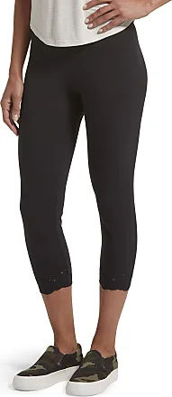 Hue Women's Wide Waistband Blackout Cotton Leggings, Assorted, Black,  X-Small : : Clothing, Shoes & Accessories