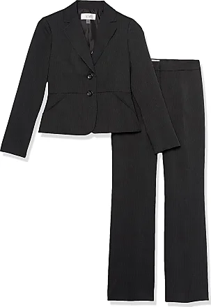 Le Suit Women's Plus Size JKT/Pant Suit-Dijon/Black, Dijon/Black, 14 Plus :  : Clothing, Shoes & Accessories