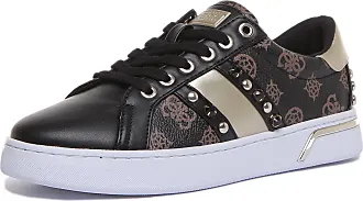 Women's Black Guess Low Top Trainers | Stylight