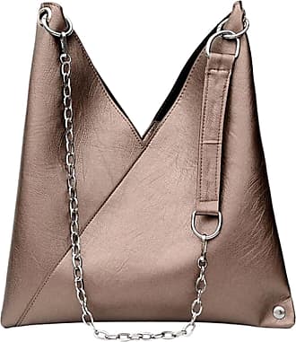 TENDYCOCO Crossbody Bag Tassels Shoulder Bag Grey Bohemian Fringe Bag Elegant for Women 