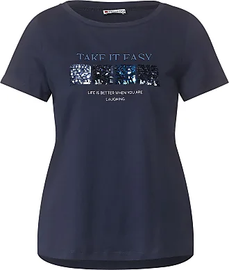 Print Shirts aus Pailletten in Blau: Shoppe Black Friday bis zu −50% |  Stylight