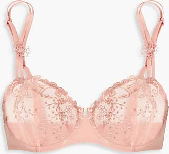 Farfetch Women Clothing Underwear Bras Balconette Bras Forever Secret plunge balcony bra Pink 