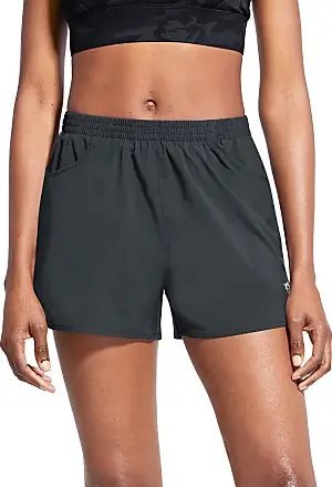 BALEAF Women's 7 Long Running Shorts No Liner Zipper Pockets Quick Dry  Athletic Workout Shorts, Black, Large : : Clothing & Accessories