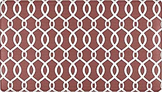 Sohome Cozy Living Wine Collection Brown 20 in. x 36 in. Anti Fatigue Kitchen Mat