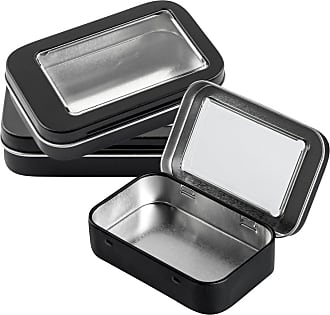 Cater Tek Square Black Paper Cake / Lunch Box - with Pop-Up Handle, Window - 9 inch x 9 inch x 3 1/2 inch - 50 Count Box - Restaurantware