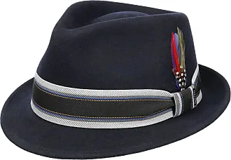 Mens Boys C-Crown Trilby Hat 100% Wool Crushable Felt Fedora Homburg  Packable 
