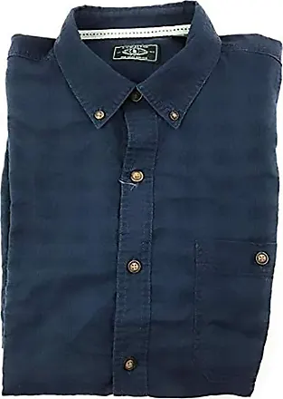 Vintage 1990s G.H. Bass & Co Blue Plaid Button Down Shirt Mens Large 
