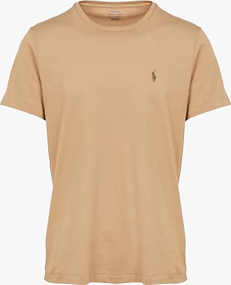 Homme Vêtements T-shirts T-shirts à manches courtes T-shirt col rond en jersey de coton rayé Polo Ralph Lauren pour homme en coloris Blanc 