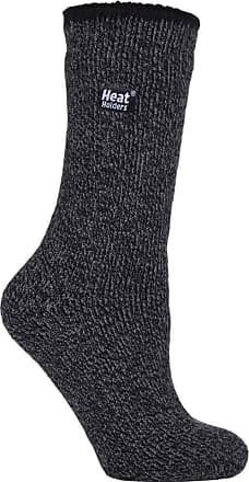 Black Mens Winter Warm Extra Long 2.3 Tog Thermal Socks Heat Holders 6-11 UK 