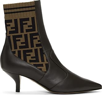 fendi sock ankle boots