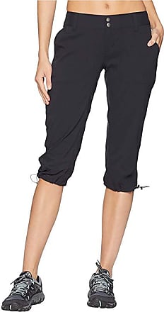 Toumett Womens Outdoor Hiking Cropped Pants Elastic Waist Quick Dry Lightweight Active Lounge Capri Pants #2181 