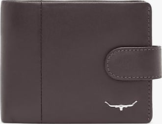  MIRRORLET Wallet with RFID BROWN, (introductory price)  zippered, PU Leather, Bifold Wallet, Credit Card Holders, Photo & ID Holder  and Coin pocket. Also available in wine and black. : Clothing, Shoes
