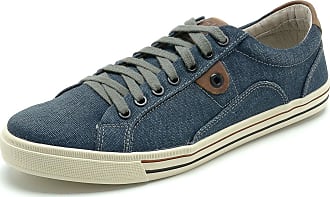 sapatenis democrata denim azul