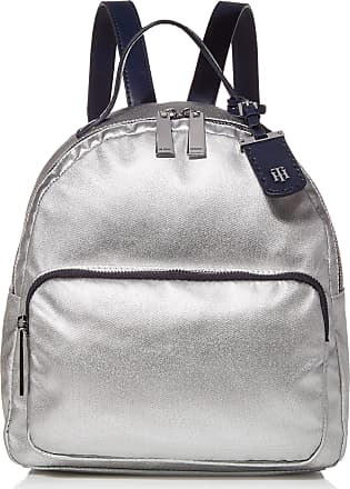 tommy hilfiger backpack silver
