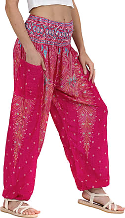 Lofbaz Harem Pants for Women Yoga Boho Hippie Clothing Palazzo