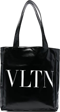 Valentino Garavani VLTN Logo Canvas Tote - Neutrals Size