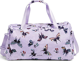 Purple Wings Fractal Abstract Green Art Custom Waterproof Travel Tote Bag Duffel Bag Crossbody Luggage handbag