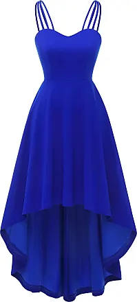 Royal Blue High Low Dress