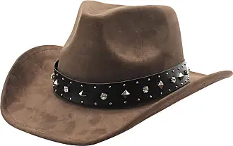 Cowboy Hat Classic Vintage Hollow Out Unisex Curled Edge Wide Brim Men Sun Hat  Fishing Hat