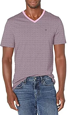 Men's V Neck T-Shirt Summer Black White Short Sleeve Slim Fit Solid Color  Tops