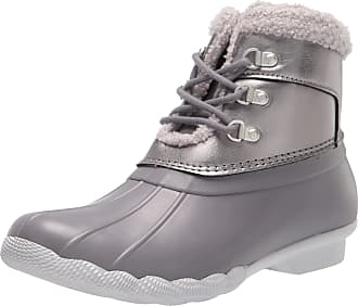 sperry gray boots