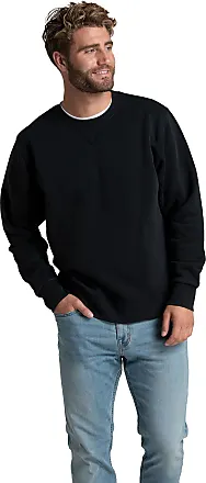 Fruit of The Loom Men's Eversoft Fleece Sweatshirts & Hoodies, Full Zip-Black, Large