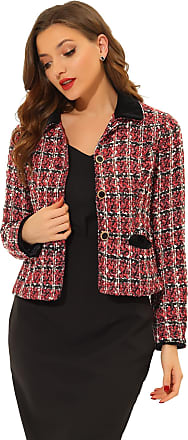 Moda Blazers Blazers Tweed Liberty Blazer Tweed moteado estilo extravagante 
