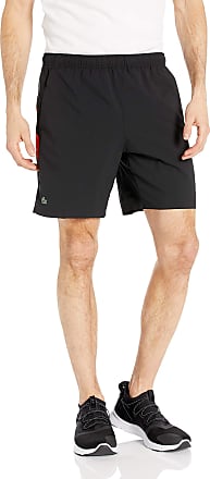 lacoste shorts red