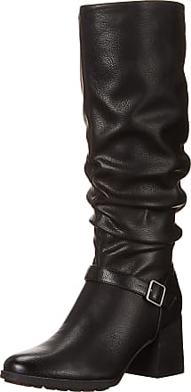 Naturalizer Kalina Womens Leather Narrow Calf Knee-High Boots - Black - US 8.5