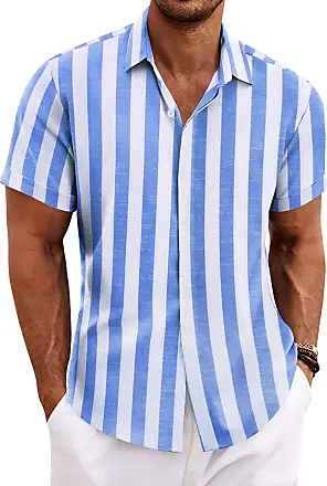 Blue Coofandy Summer Shirts: Shop at $14.99+