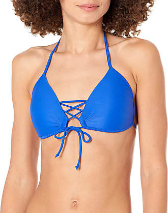 BODY GLOVE SMOOTHIES Greta Push-up Bikini Top - Blue