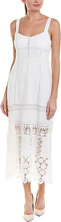 Nanette Lepore Womens Sunkissed Dress, White, 12