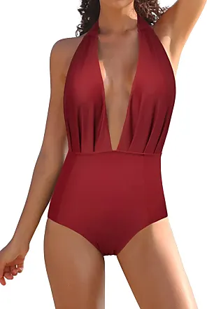 Shoulder Side Cutout One Piece Swimsuit – Shekini