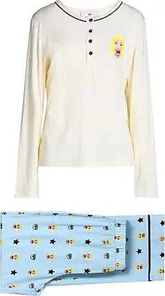 Cream Long Sleeve Pointelle Pyjama Top