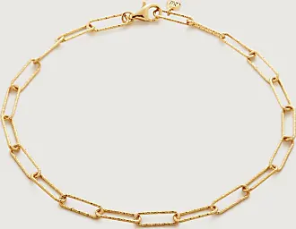 Monica Vinader 14ct Gold Paperclip Chain Bracelet